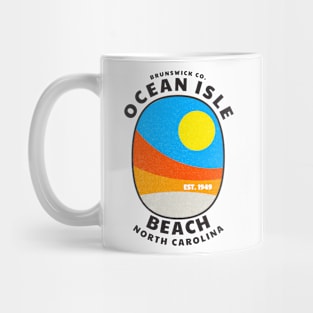 Ocean Isle Beach, NC Summertime Vacationing Abstract Sunrise Mug